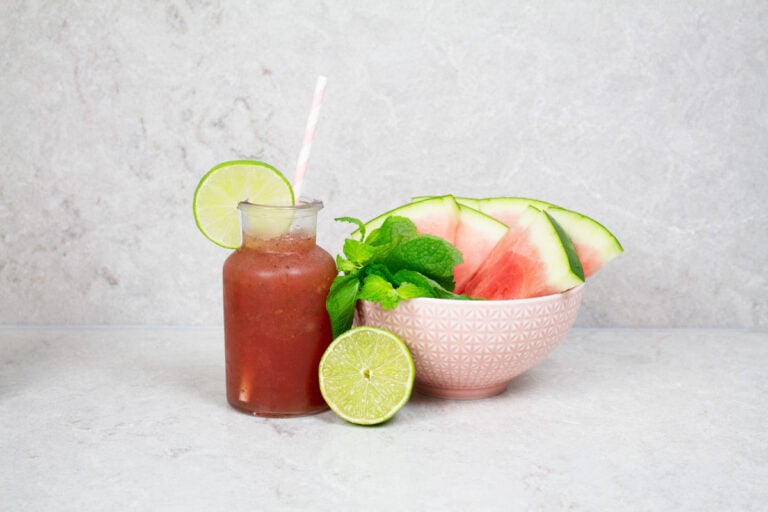 mocktail recipe watermelon lime mint