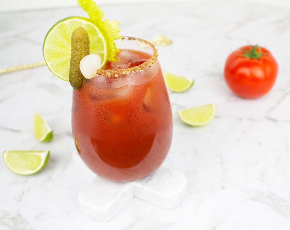 Virgin Bloody Mary | Virgin Mary Drink Recipe - The Mindful Mocktail