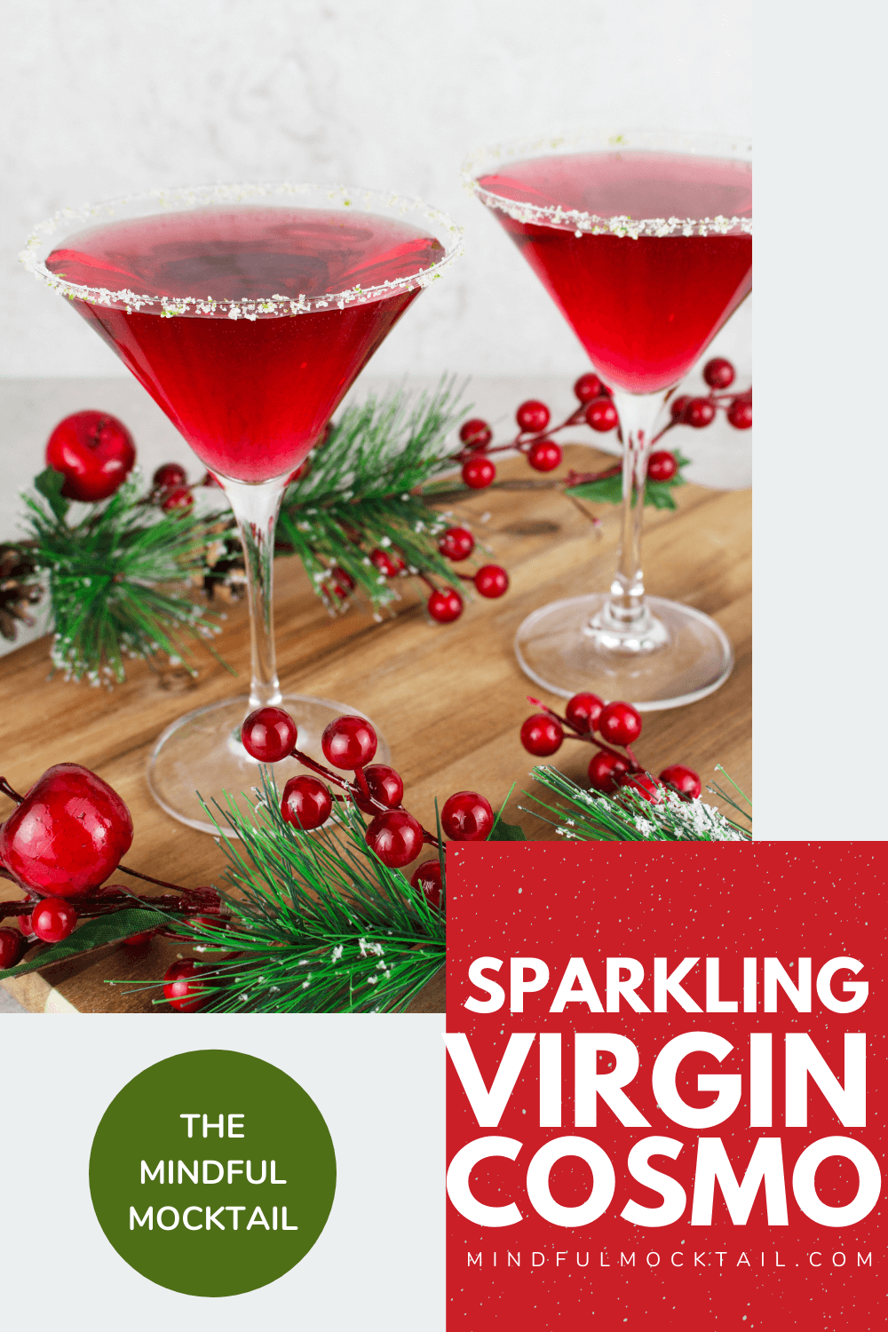 Virgin Cosmopolitan Mocktail A Delish Non Alcoholic Cosmo