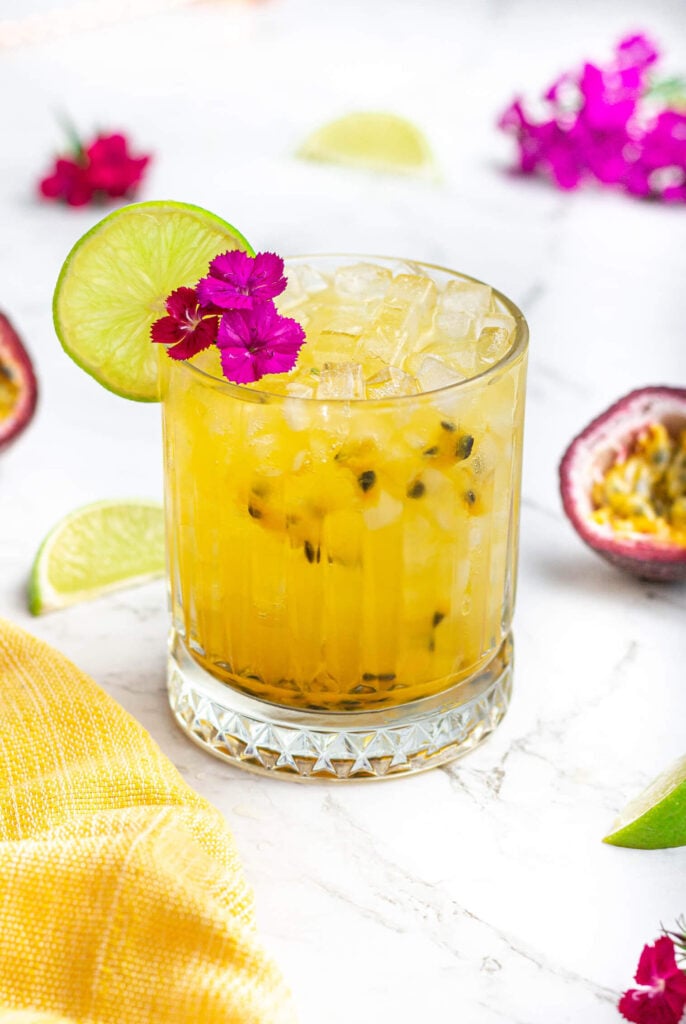 passionfruit mocktail