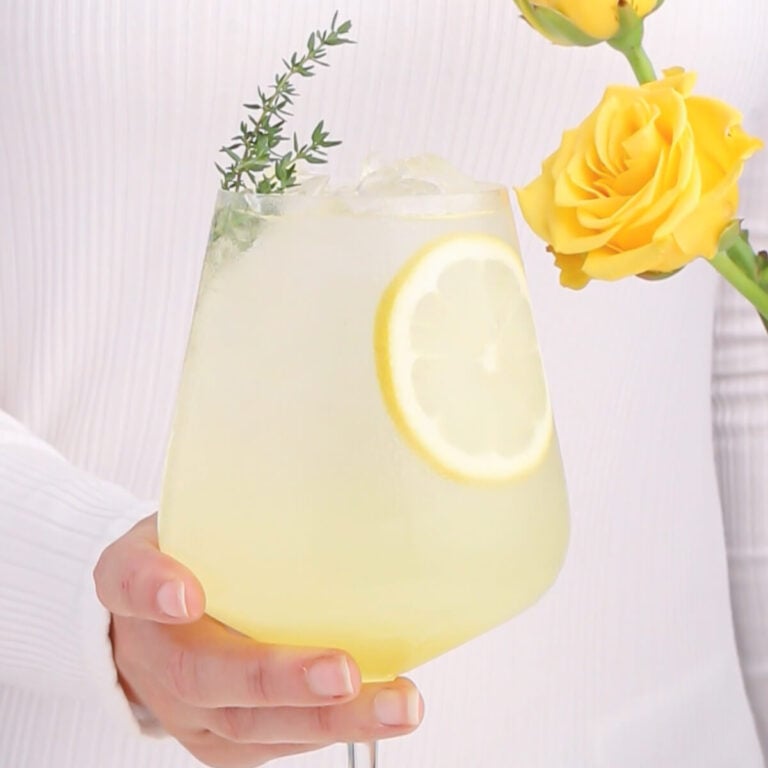 Non-Alcoholic Limoncello Spritz Mocktail