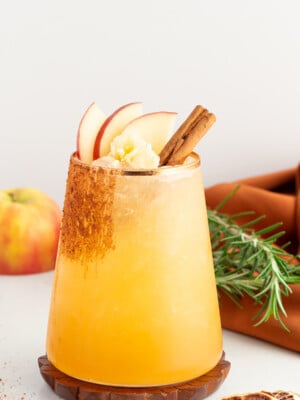 square image of mocktail