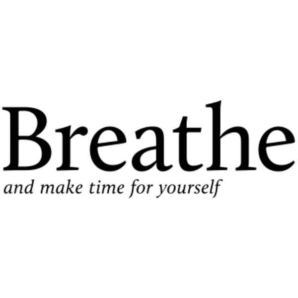 Black text on a white background reads “Take time and make time for yourself,” with the words Take time in bold and larger font above the rest of the phrase in smaller, regular font.